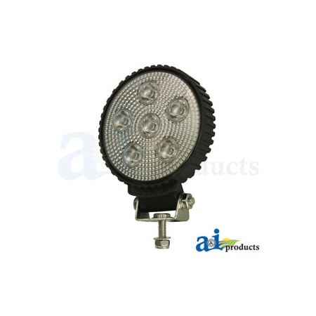 A & I Products Work Lamp, E-Series LED, Flood, Round 7" x3" x8" A-WL20E